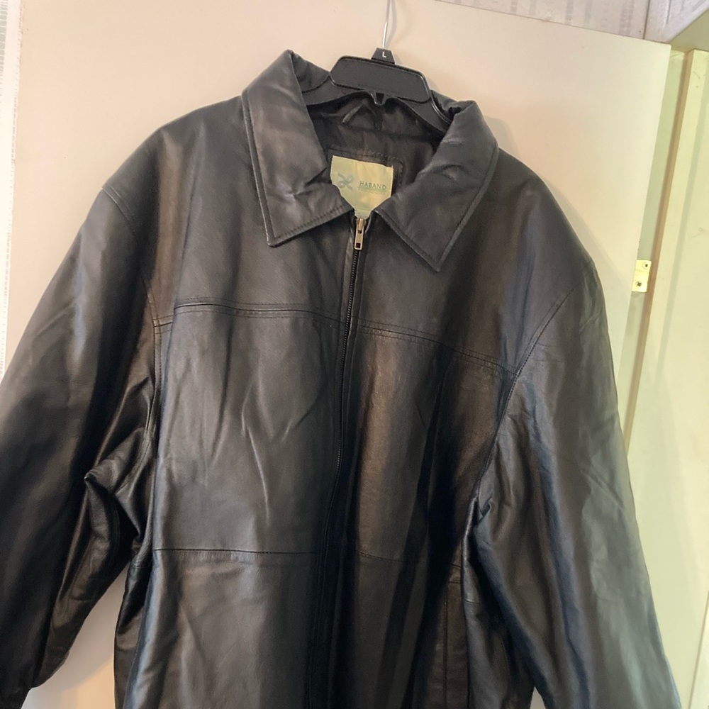 Size 3X genuine leather jacket
